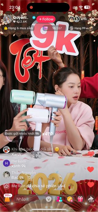 Quyền Leo livestream sản phẩm CWELL